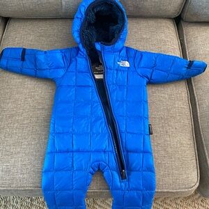 The North Face Navy Infant Snowsuit